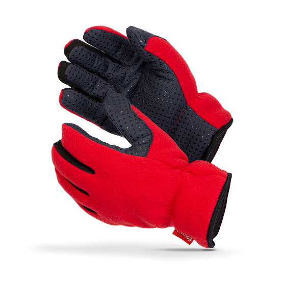 GANTS MOLLETONNÉS EN POLAIRE & PICOTS SILICONE FG615