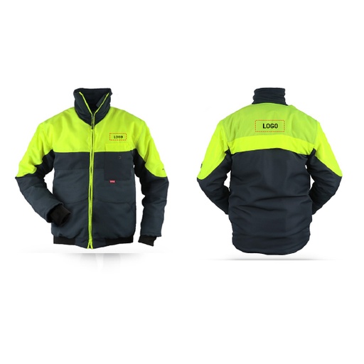 [X28BLogo] CHAQUETA TÉRMICA PARA CÁMARAS FRIGORÍFICAS, CON LOGOTIPO - ENDURANCE ACTIVE X28B