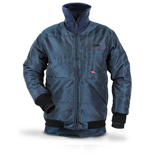 [X12WLogo-LB-XS] CLASSIC ACTIVE LONG JACKET X12W WITH LOGO (XS, Left Breast)