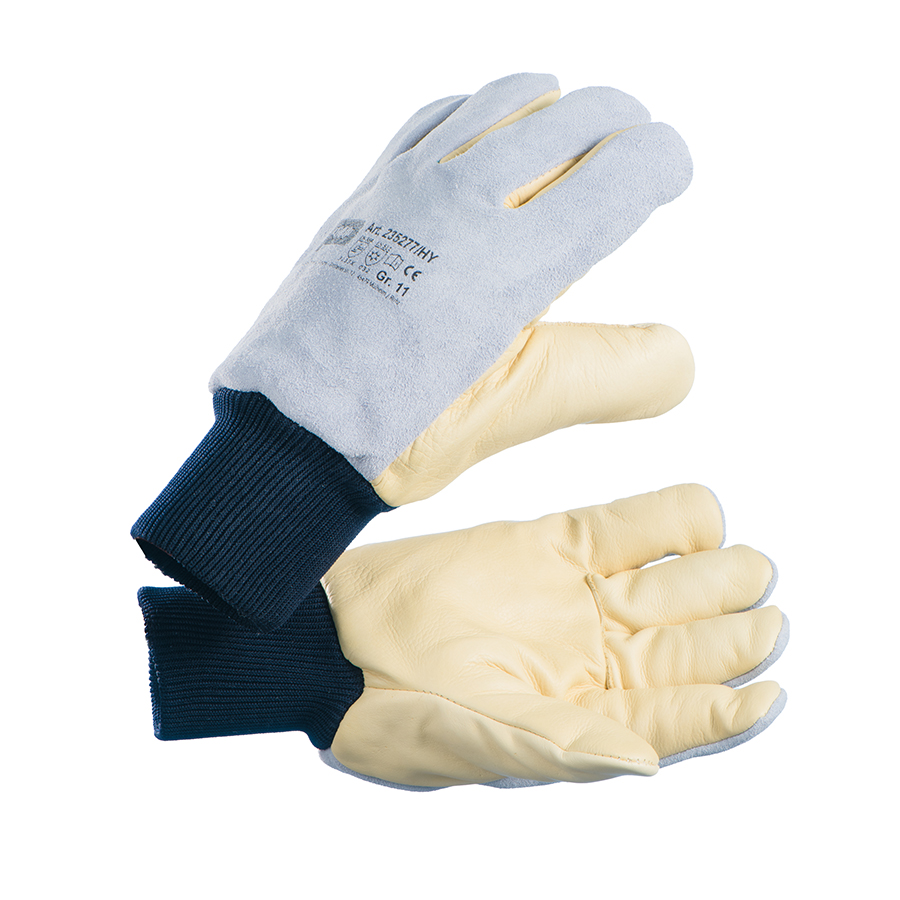 Gant en cuir grand froid