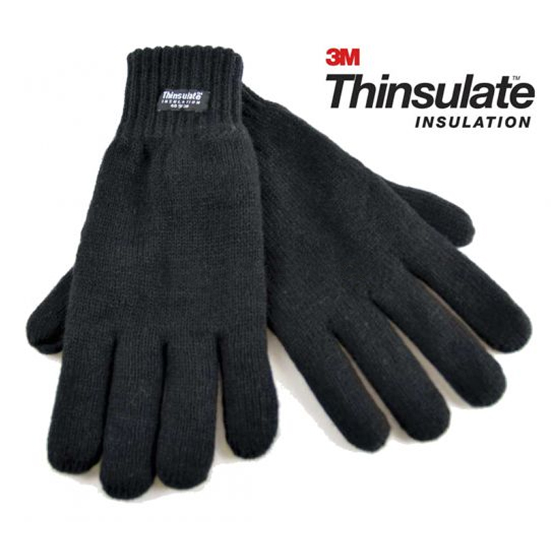 Gants tricotés 3M Thinsulate pour homme