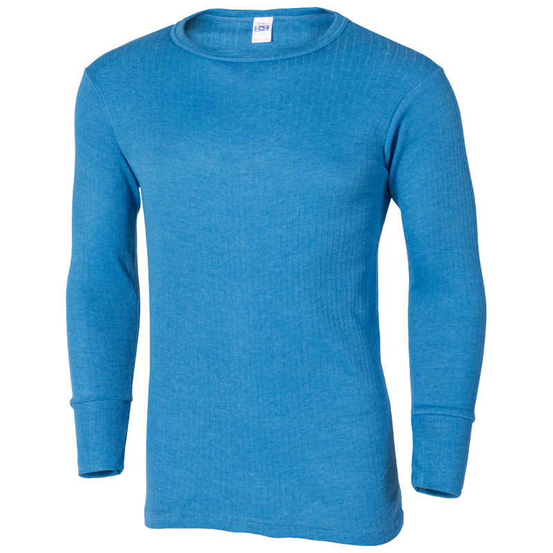 Thermal Baselayer Long Sleeve Vest Blue