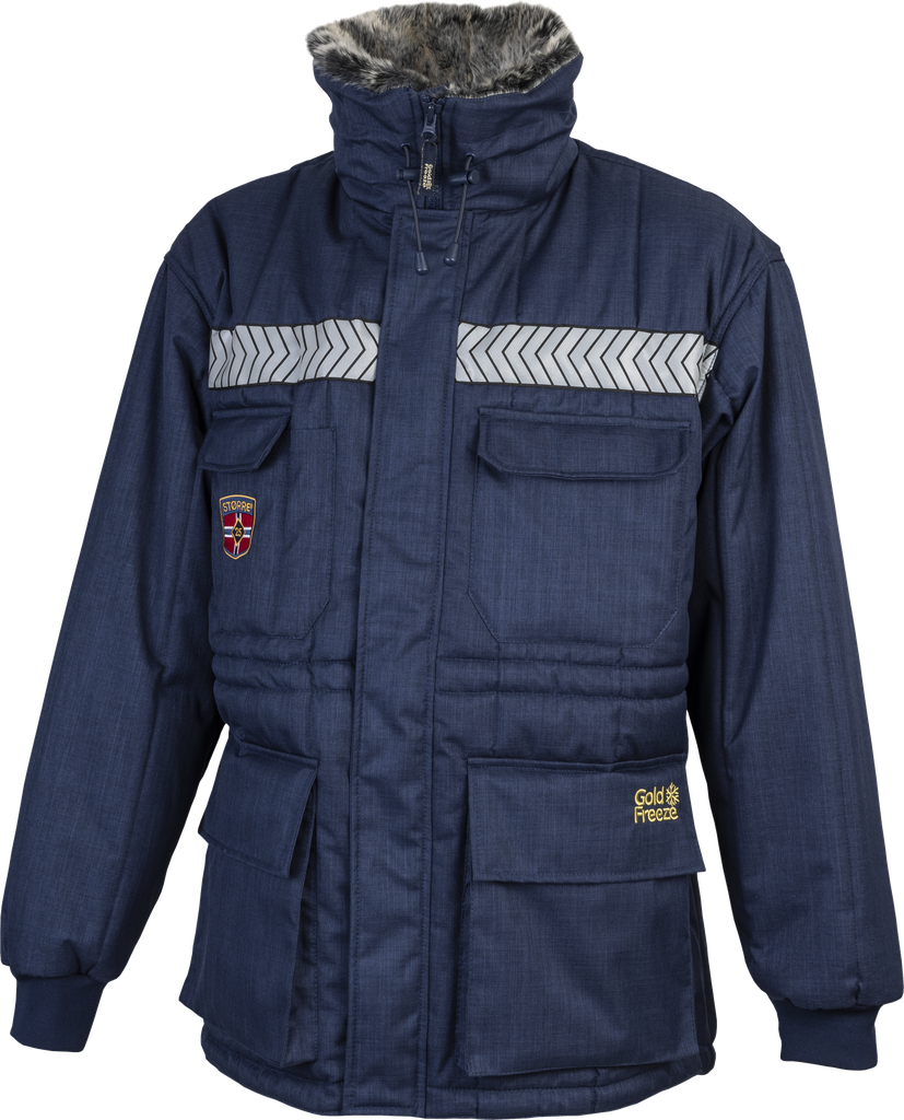 Veste Storre 25 bleu marine pour entrepôts frigorifiques