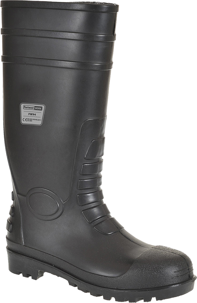 Classic Black Safety Wellington S4 