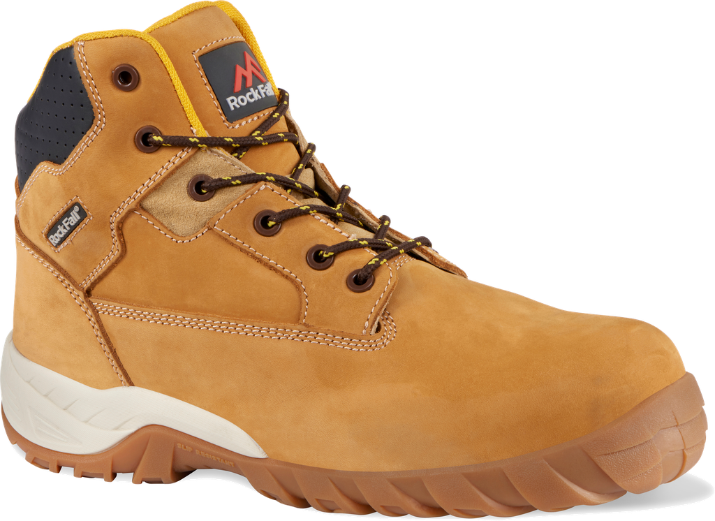 Rock Fall Flint Safety Hiker Boot in Honey