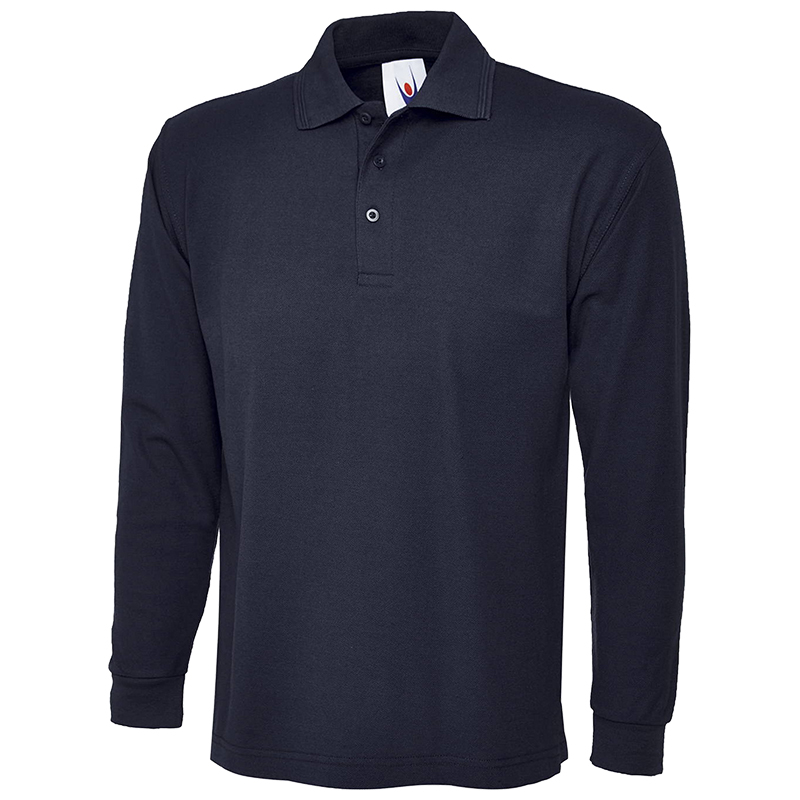 Klassiek Poloshirt met Lange Mouwen
