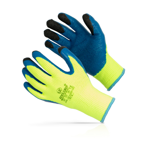 HI-VIS THERMAL LATEX GLOVE FG21HV