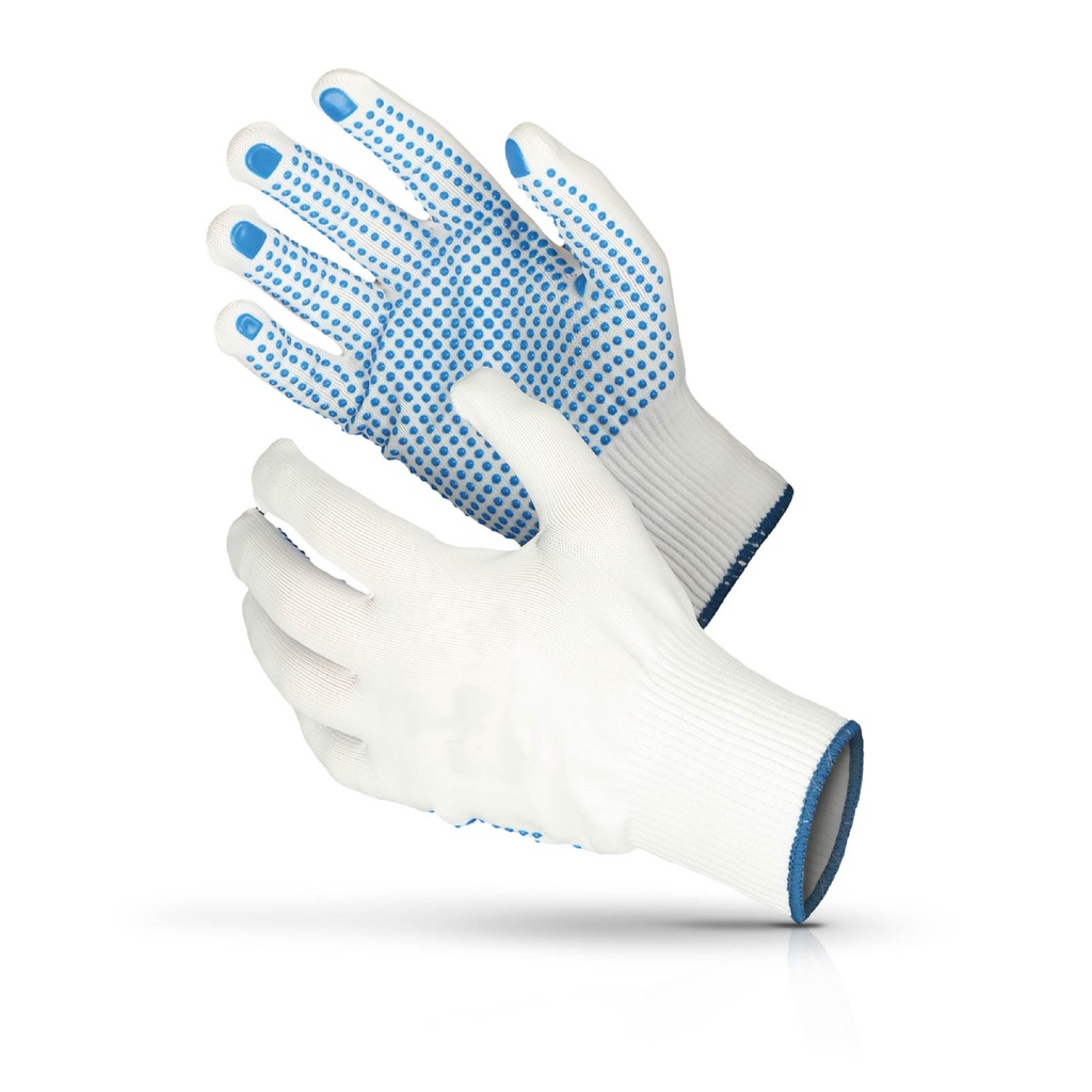 CLASSIC WHITE POLKA DOT PICKING GLOVE FG55DW
