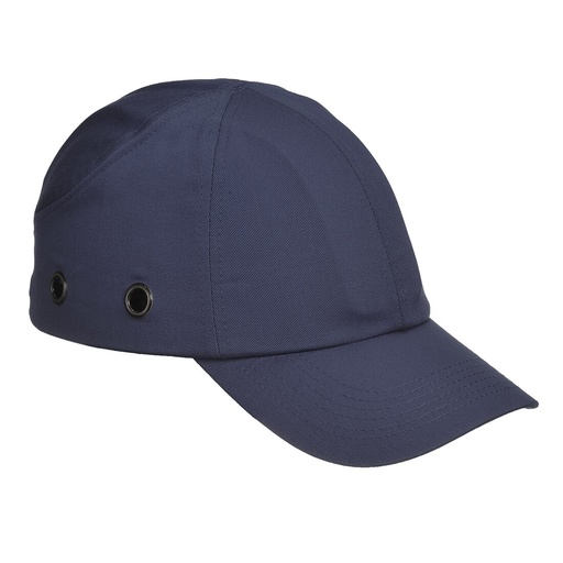 [3104000] Gorra de protección con visera larga azul marino