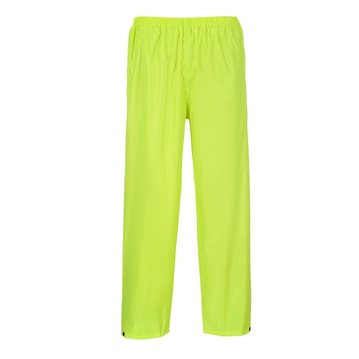 [530S441Y] Pantaloni Antipioggia Classici in Giallo