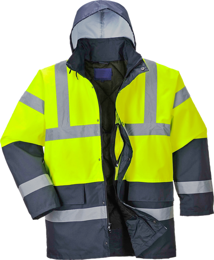 [530S466] Hi-Visibility Tweekleurige Verkeersjas
