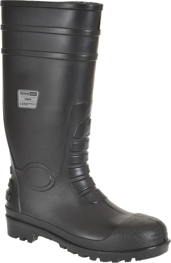 [730FW94] Classic Black Safety Wellington S4 