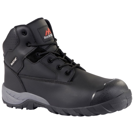 [730RF440A] RockFall Flint Safety Hiker Boot in Black