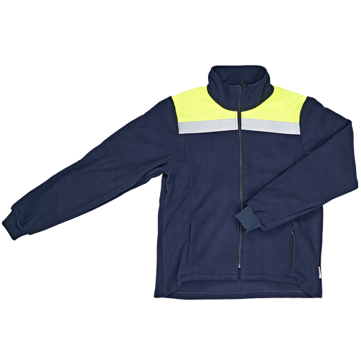 [CT161066902] Herren-Fleecejacke (mit Reflexstreifen)