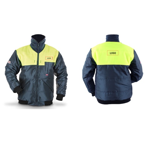 [X12JLogo] BLOUSON SPÉCIAL CHAUFFEURS & TRANSPORTEURS CLASSIC X12J (AVEC LOGO)