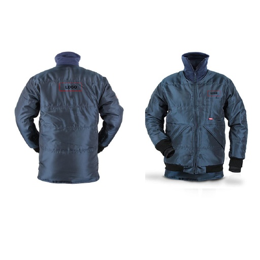 [X12WLogo] BLOUSON FROID POSITIF DOS RALLONGÉ CLASSIC X12W (AVEC LOGO)