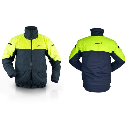 [X14SJLogo] VESTE ACTIVE AQUA SPÉCIALE MARÉE/PRODUITS HUMIDES X14SJ (AVEC LOGO)