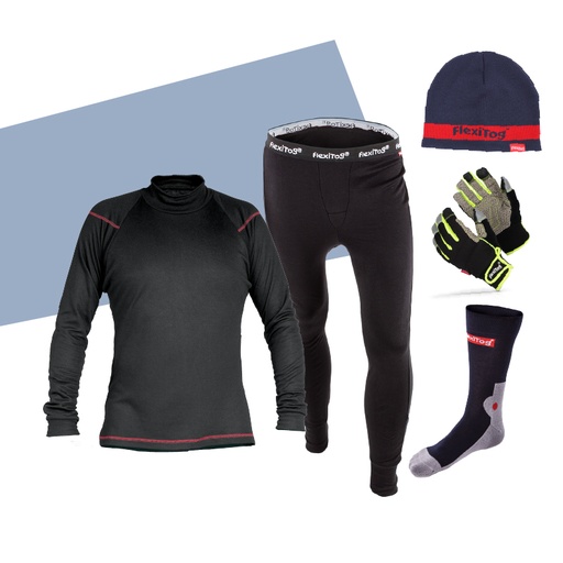 [ES50K] ENERGIEBESPARENDE ZWARTE THERMO WINTER KIT